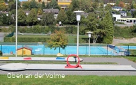 Die Minigolfanalge befindet sich in direkter Nachb