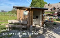 Blick auf das Hofgelände