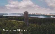 Blick auf den Möhnesee-Turm