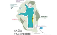 Übersicht Glörtalsperre