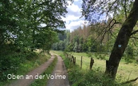 Wegeverlauf des Wanderweges abseits der Talsperre