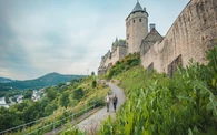 Sauerland-Hoehenflug bei Altena/Meinerzhagen