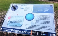 Infoschild Planetenweg