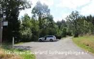 Wegescheid - Der Wanderparkplatz: ab hier bieten s