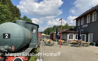 historische Lock "Emma" am alten Bahnhof