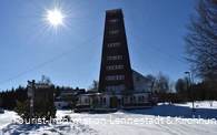 Rhein-Weser-Turm im Winter