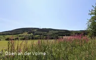 Blick auf die Nordhelle mit Robert-Kolb Turm