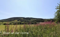 Blick auf die Nordhelle mit Robert-Kolb Turm