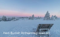 Winterlandschaft auf dem Kahler Asten
