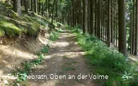 Auf dem kurzen Rundwanderweg müssen auch einige Höhenmeter bewältigt werden