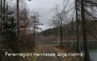 Auf dem Wogenweg am Hennesee