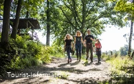Familie auf dem Veischeder Sonnenpfad