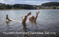 Toben am Diemelsee