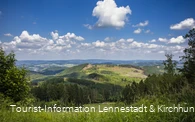 Aussicht Hohe Bracht ohne Personen