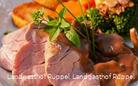Essen im Landgasthof Rüppel