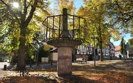 Pranger auf dem Altstädter Marktplatz