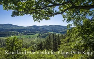 Ausblick vom Kahlen am Sauerland-Seelenort