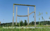 Fotopunkt - drehbare H im Sauerland-Höhenflug-Logo