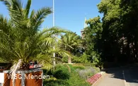 Blumeninsel am Bahnhof Menden
