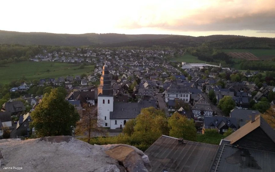 Blick auf Eversberg