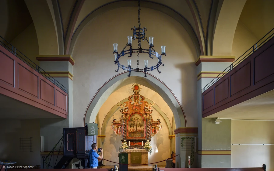 Kirche in Usseln mit Brützel-Altar