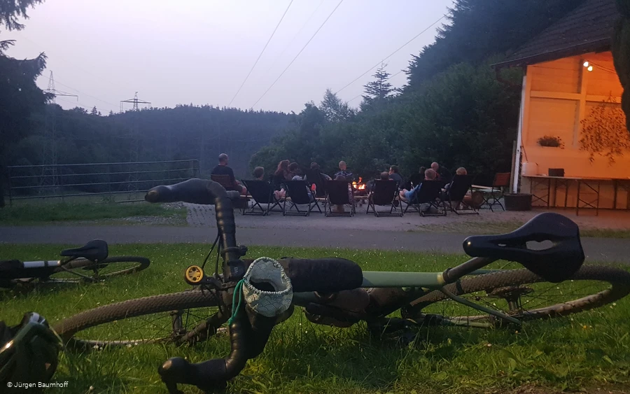 Bike-Pension Baumhoff - Feuerplatz