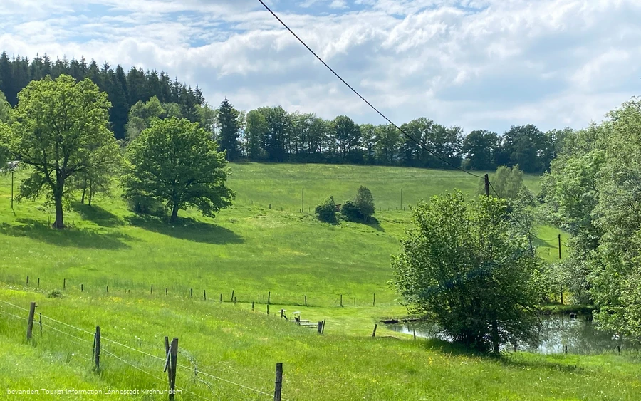 Ausblick von Gut Ahe