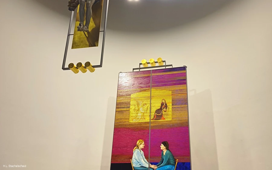 Altar mit geschlossenen Flügel