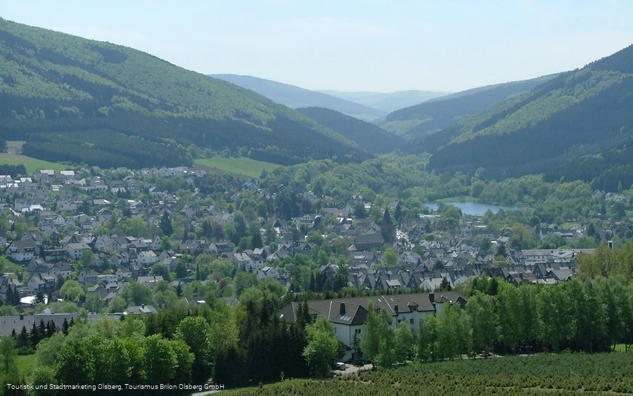 Blick auf Olsberg Blick auf Olsberg