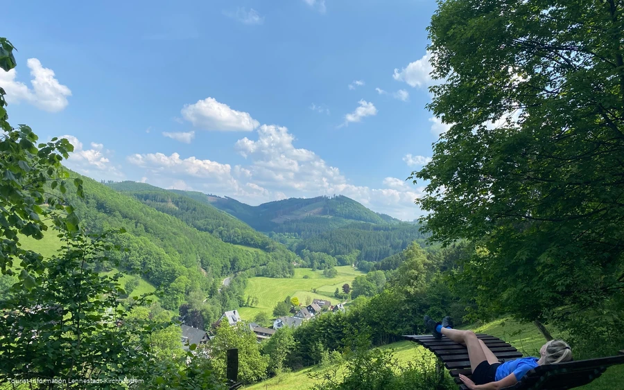 Ausblicke am Veischeder Sonnenpfad