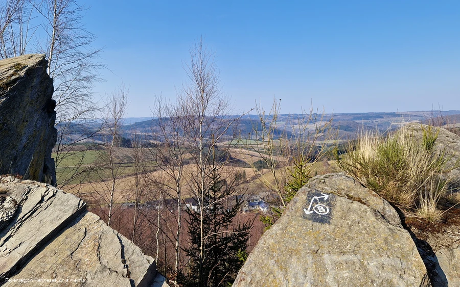Andreasberger Klippen, BestWeg Andreasberg ,(B) Bestwiger Panoramaweg