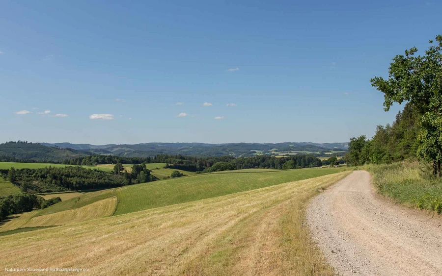 Ausblick nahe des Rastplatzes Raizebeil