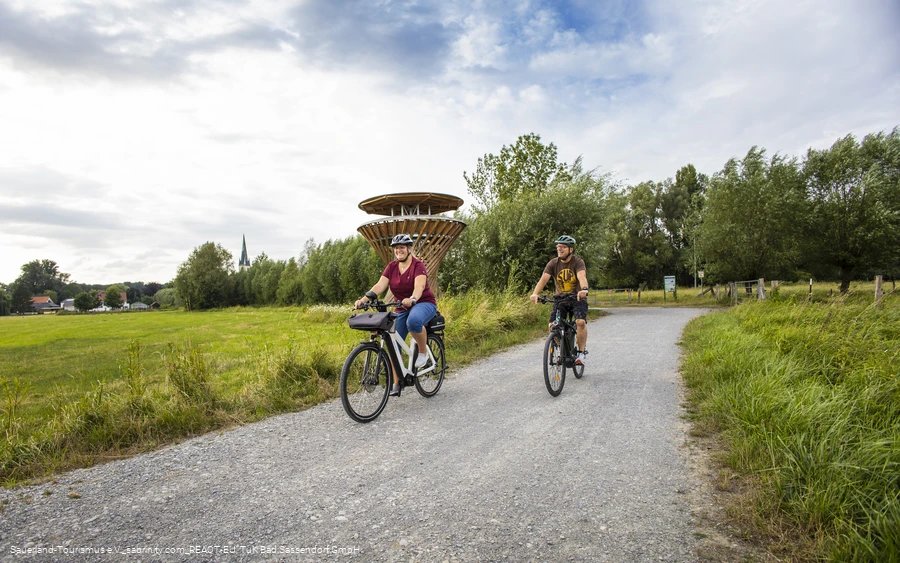 Unterwegs auf dem Tourenrad durchs Sauerland - Radfahren rund um Bad Sassendorf