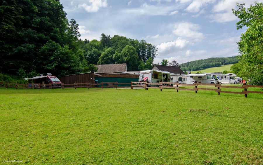 Wohnmobilstellplatz Hof Verse