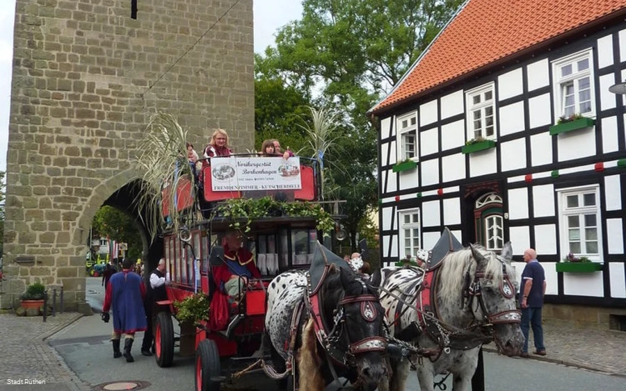 HIstorische Kutsche beim Hansetag