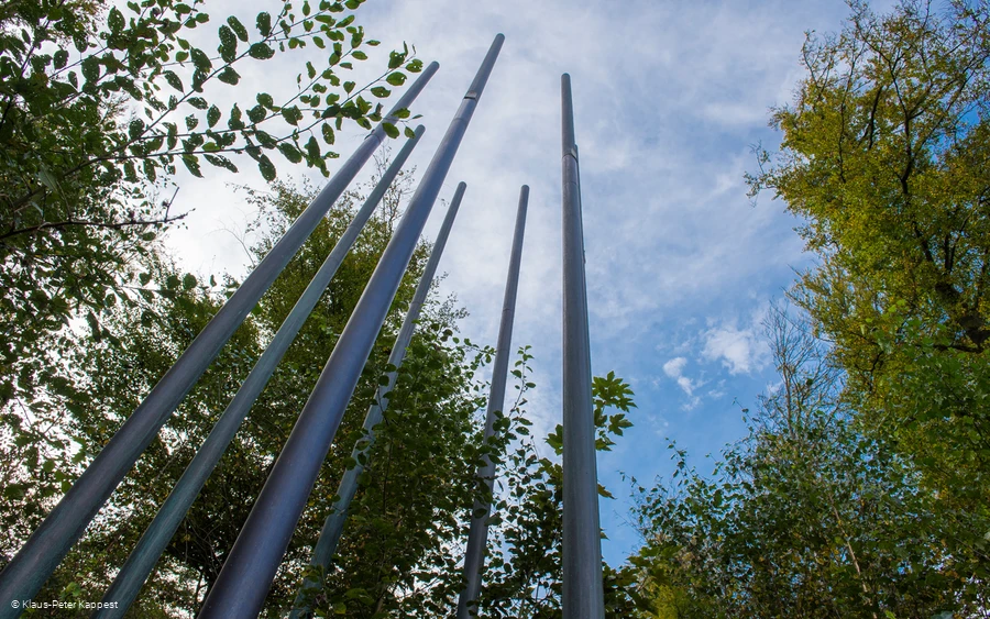 Über den Teichen am WaldSkulpturenWeg