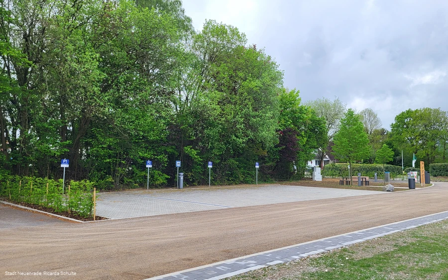 Stellplatz an der Motte