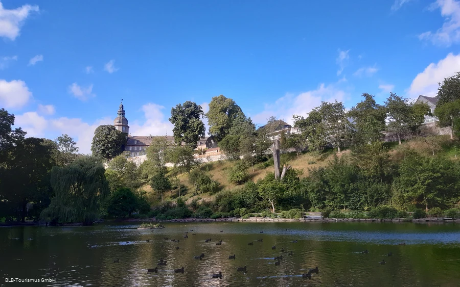 Schloss Berleburg - Blick vom Park