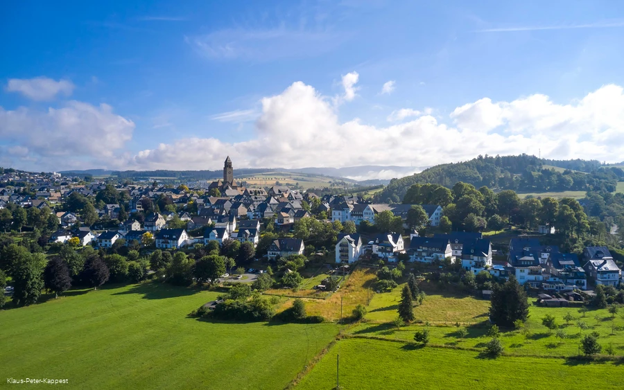 Schmallenberg aerial view