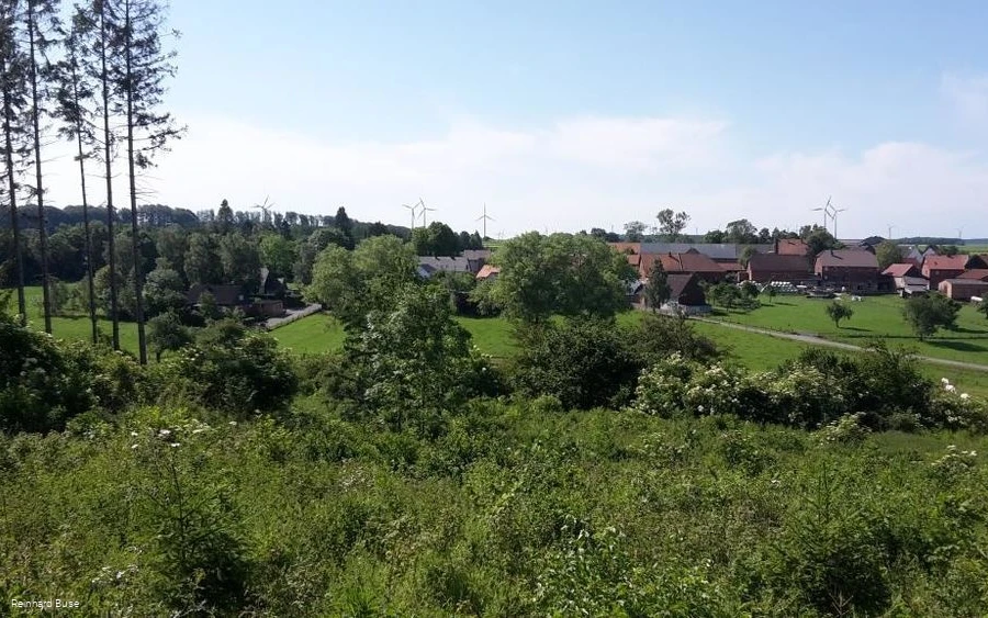 Blick auf Borntosten