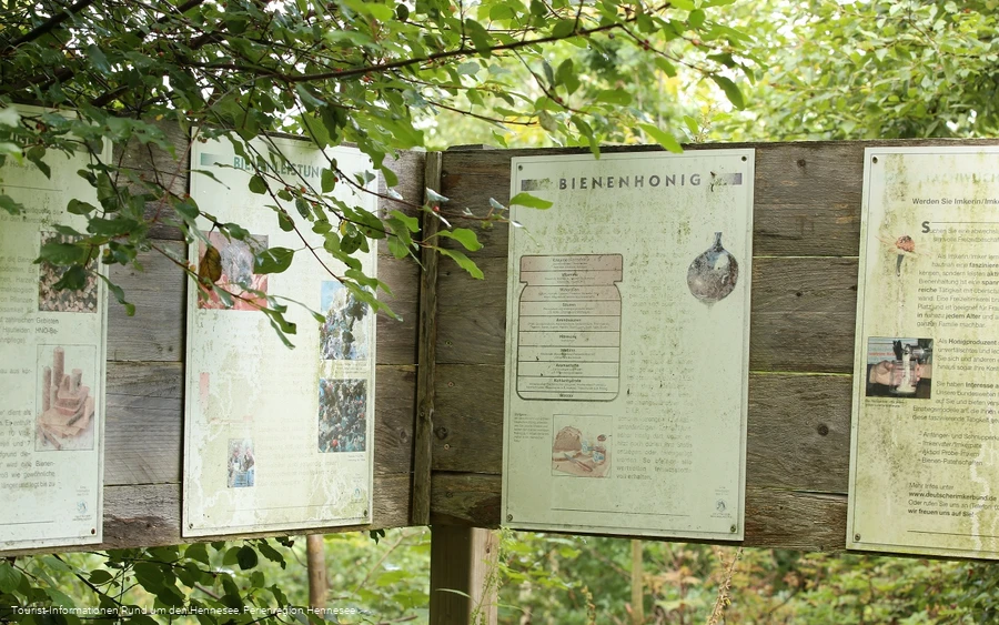 Station am Sinnepfad am Hennesee