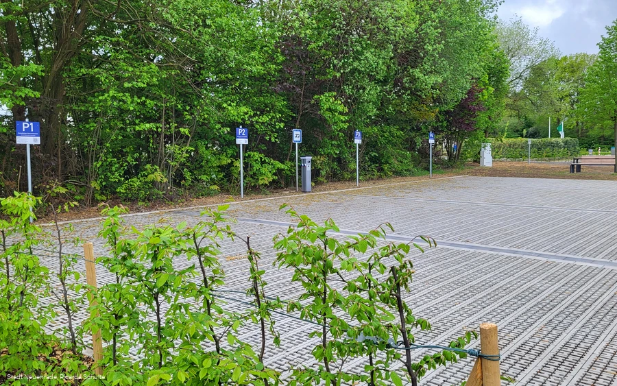 Stellplatz an der Motte