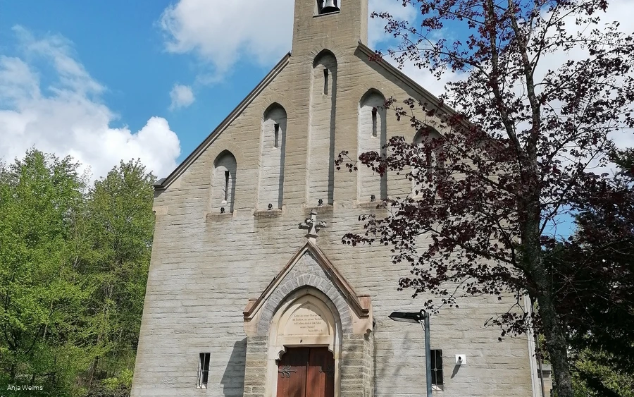 Bergbau Lichterkirche, Aussenansicht