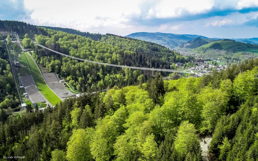 Skywalk Willingen im Frühling