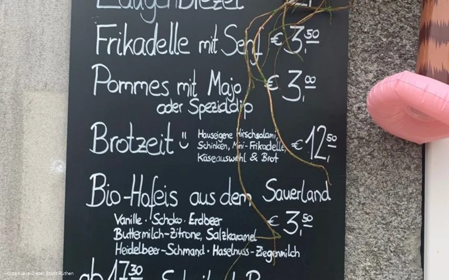 WanderBar Preisschild WanderBar Preisschild