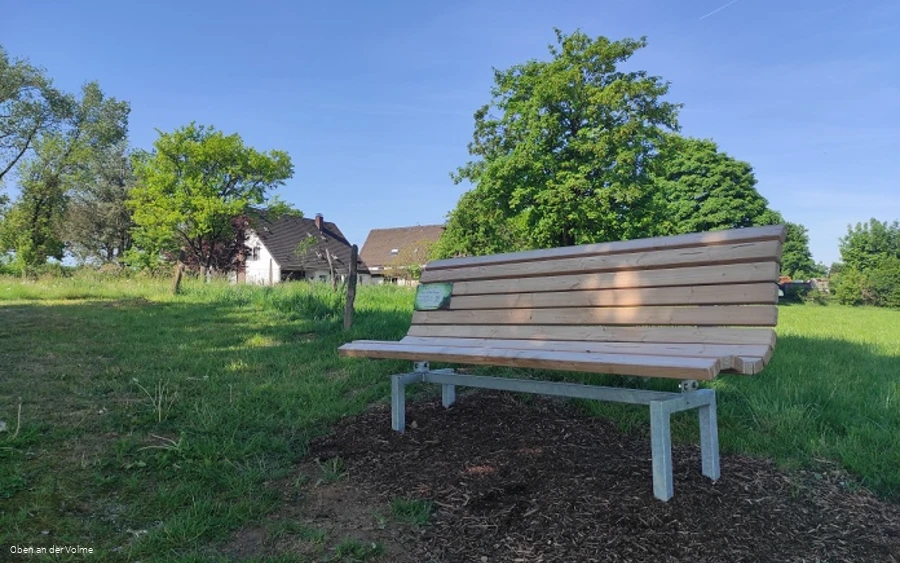 Die Sagenbank vor Ort