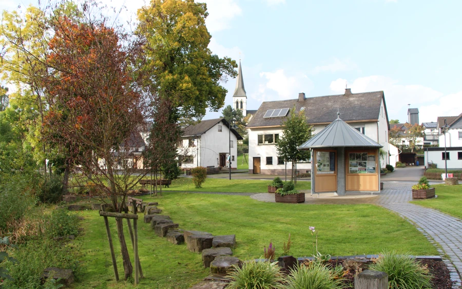 Dorfmitte von Medelon