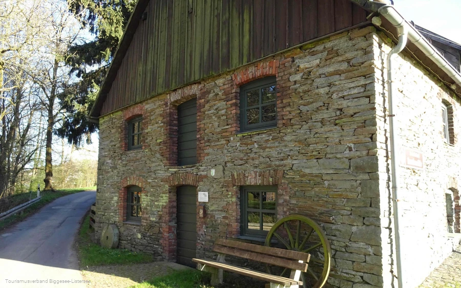 The old bone mill Muehlhofe.