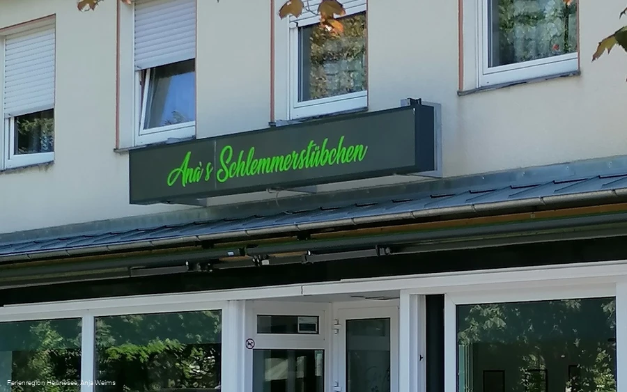 Außenansicht Ana's Schlemmerstübchen, Meschede