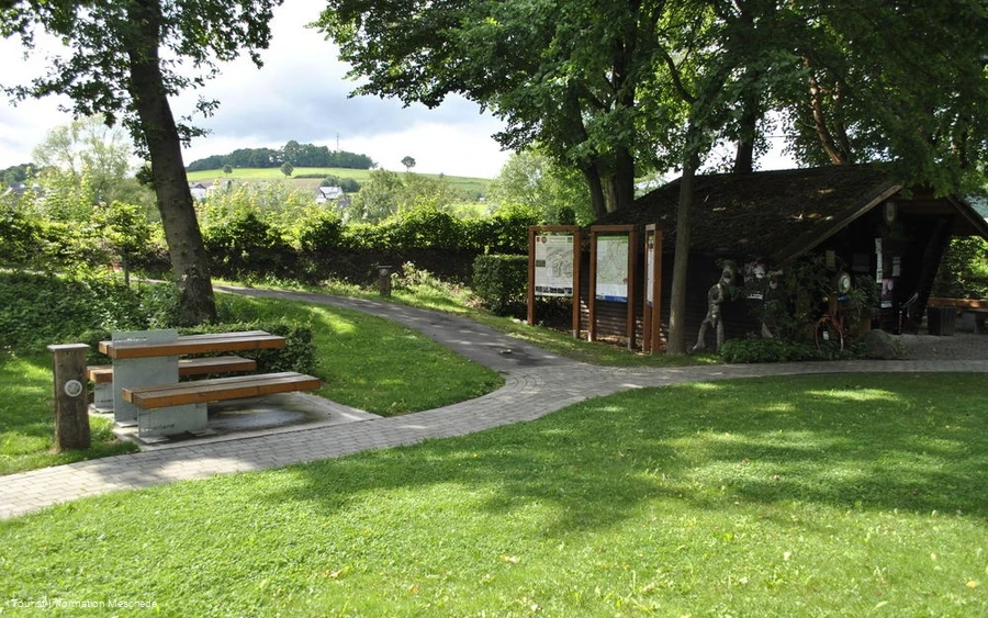 Wanderparkplatz in Meschede-Berge